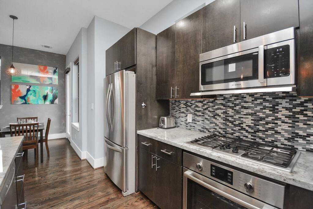 Skyline Views - Sleeps 10 Home Near Downtown Houston Kültér fotó
